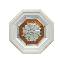 Petal Stationary Octagon Window Beige