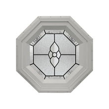 Verona Stationary Octagon Window Clay