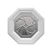 Bevelpane Octagon Window with Star Deco