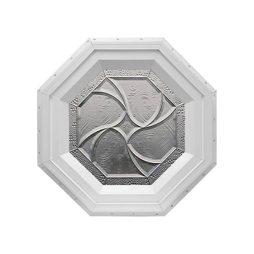 Bevelpane Octagon Window with Star Deco