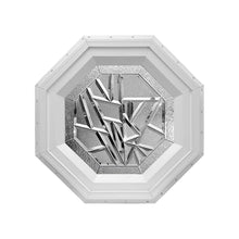 Bevelpane Octagon Window with Multi-bevel Deco