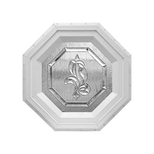 Bevelpane Octagon Window with Iris Deco