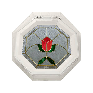 Tulip Venting Octagon Window Beige