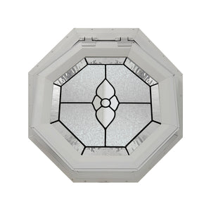 Verona Venting Octagon Window Clay