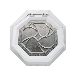 Bevelpane Venting Octagon Window with Star Deco